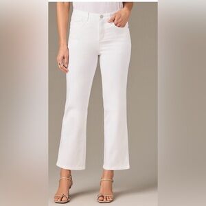 Wit & Wisdom Bennett High Rise Cropped Hem Optic White 18P